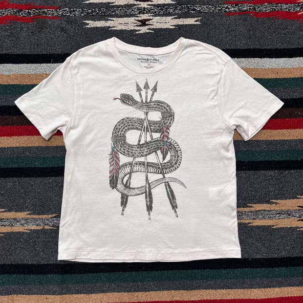 Denim & supply snake graphic Tee