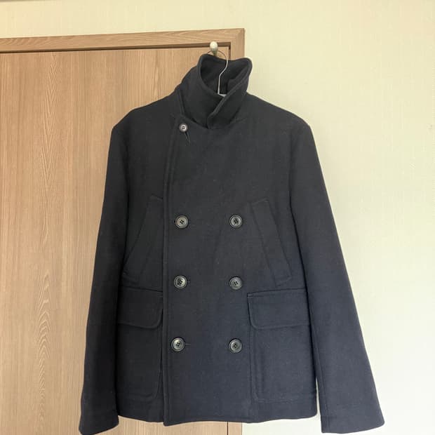 CABANE DE ZUCCA 주카 피코트 네이비