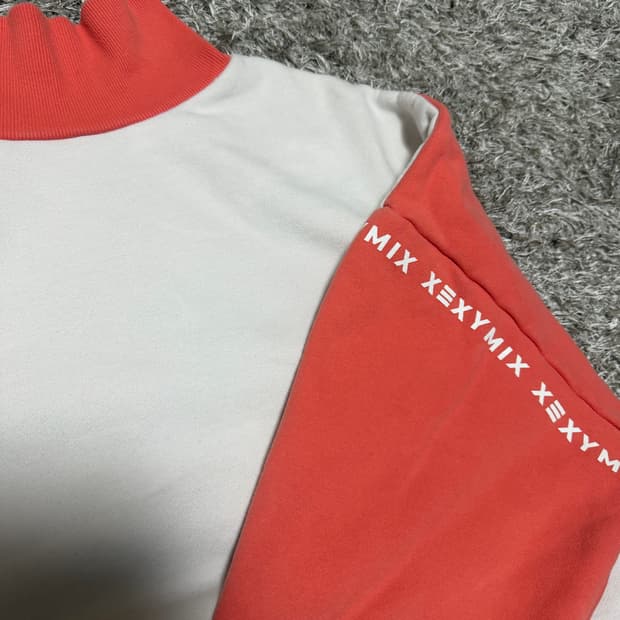 [F] 젝시믹스 기모 가오리핏 스웻셔츠