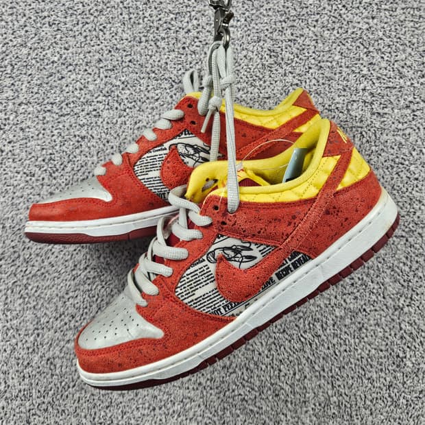 나이키 SB덩크로우프리미엄QS크로피쉬 스니커즈 (260mm)/ 10667