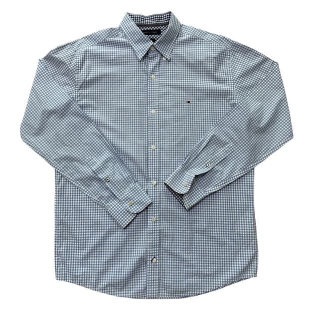 타미힐피거 체크셔츠