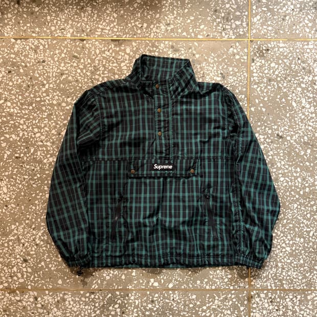 슈프림 풀오버 체크 자켓 - 18fw