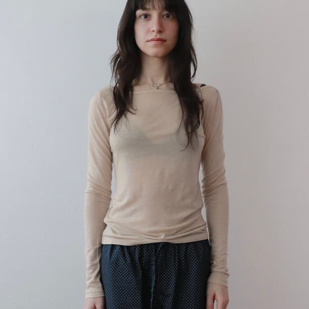 아모르사이 LONG SLEEVE - NUDE
