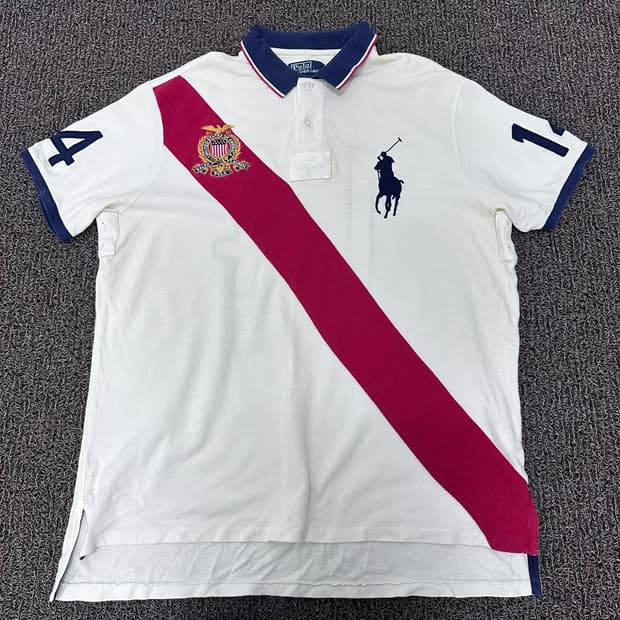 POLO 폴로 랄프로렌 USA 빅포니 치프키프 반팔티셔츠 2XL