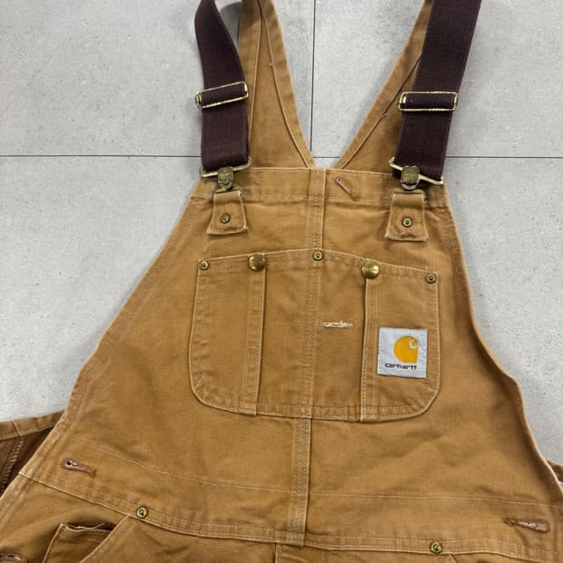 칼하트 덕 캔버스 엔지니어 오버롤