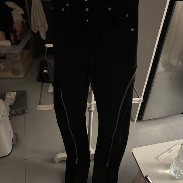 Rick Owens Bolan Banana Pants Black 급처