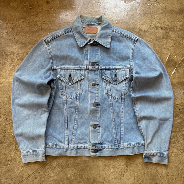 90s 90년 생산 리바이스 데님 트러커재킷