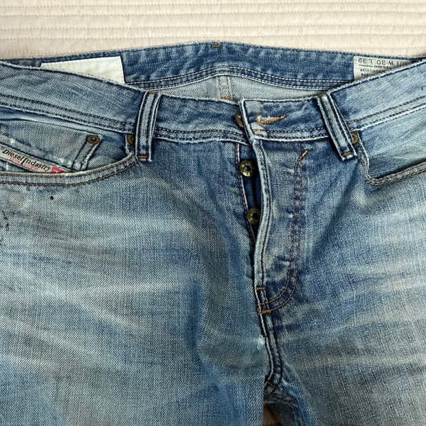 디젤 뉴팬커 빈티지 데님 30