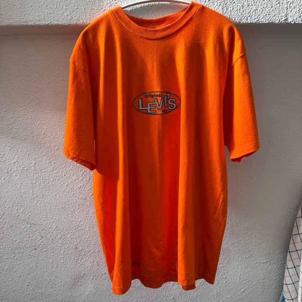 90s Levis Chrome 501 Logo Tshirt