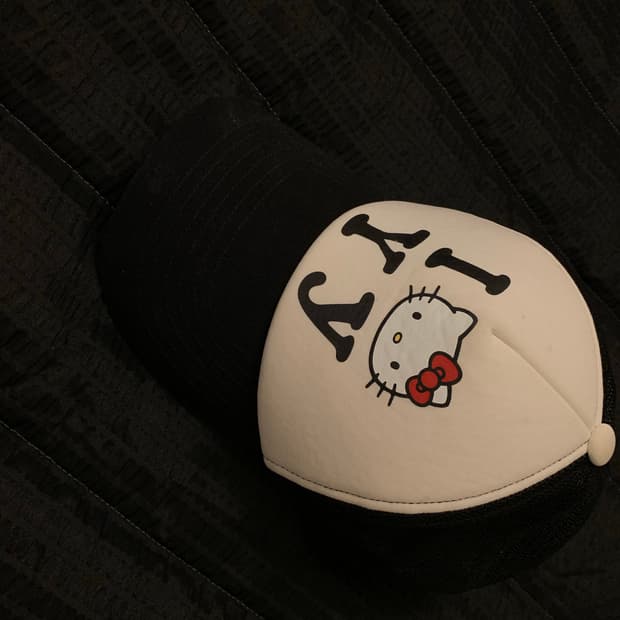 Open Yy x Hello Kitty Trucker Cap Black