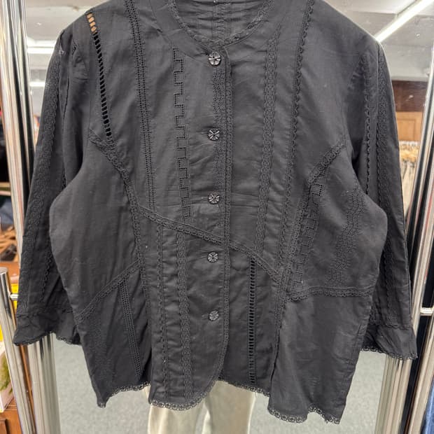 japanese vintage 여성 블라우스