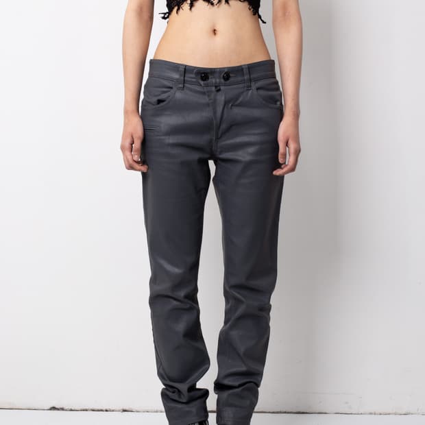 ALEXANDER MCQUEEN 13SS COATED PANTS