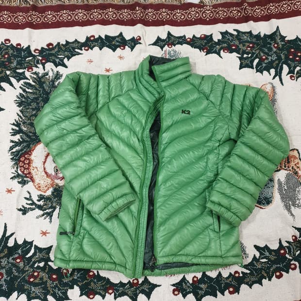 K2 녹색 100size 경량패딩