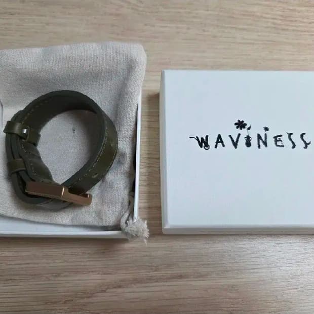 웨이비니스 25fw 기프트 팔찌