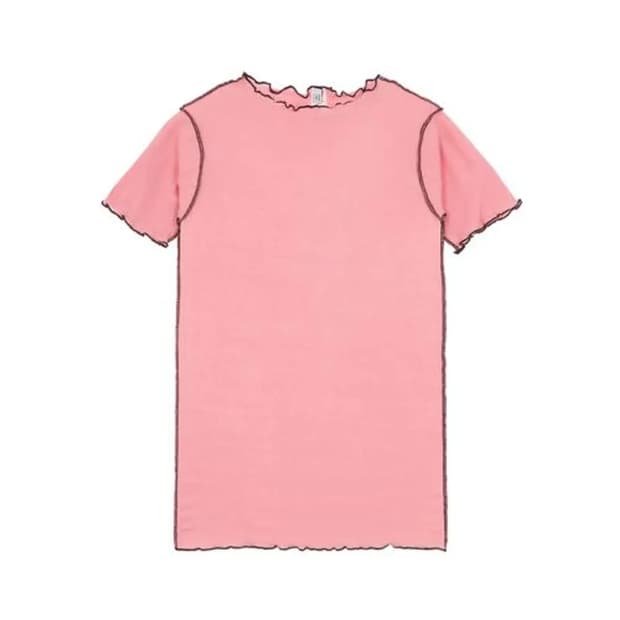 (새상품)  Baserange Vein 반팔 티셔츠 핑크