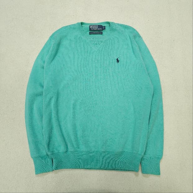 폴로 랄프 로렌 코튼 니트 S