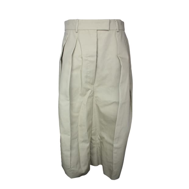 막스마라 인트렌드 카키그린 와이드 퀼로트 팬츠 66
