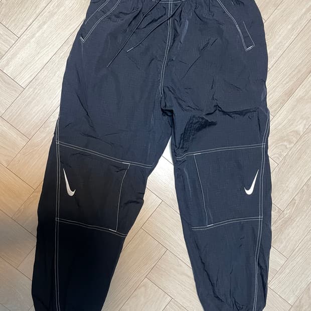 나이키 스우시 리펠 팬츠 블랙 L (29-32 추천 착용사진첨부)