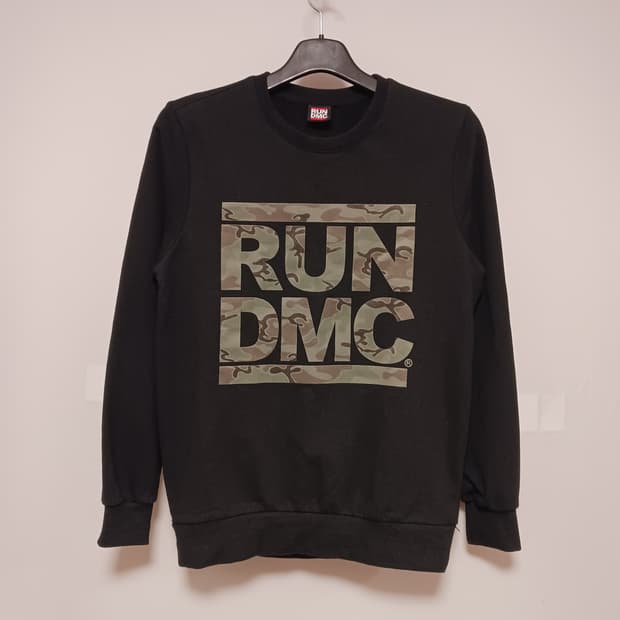 RUN DMC 밀리터리로고 맨투맨