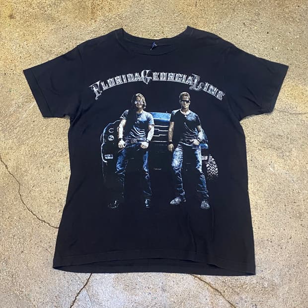 미국 빈티지 밴드 플로리다 조지아 라인 굿즈티 락티셔츠 반팔티
