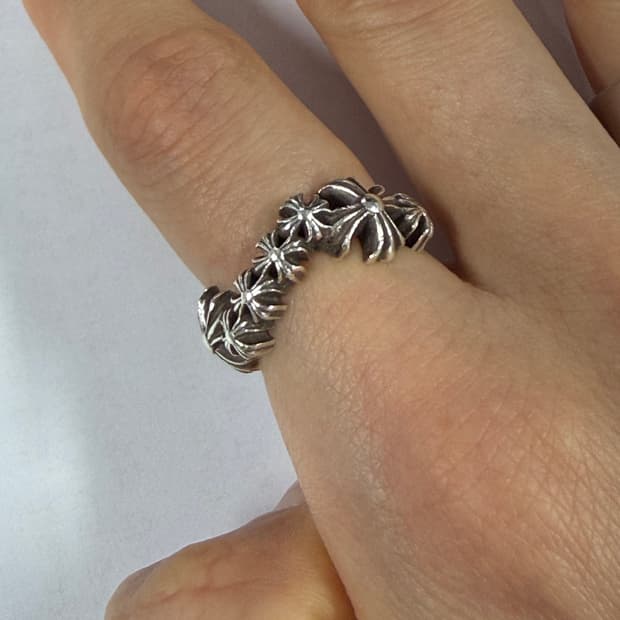 크롬하츠 플러스 웨이브링 정품