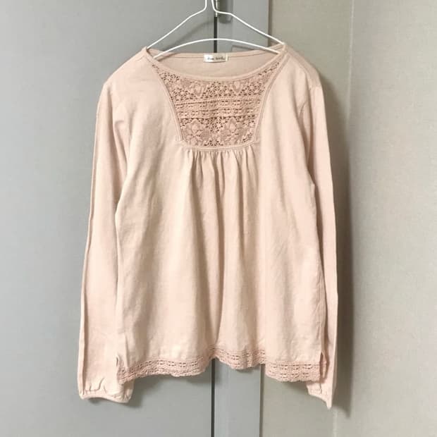 빈티지 모리걸 블라우스