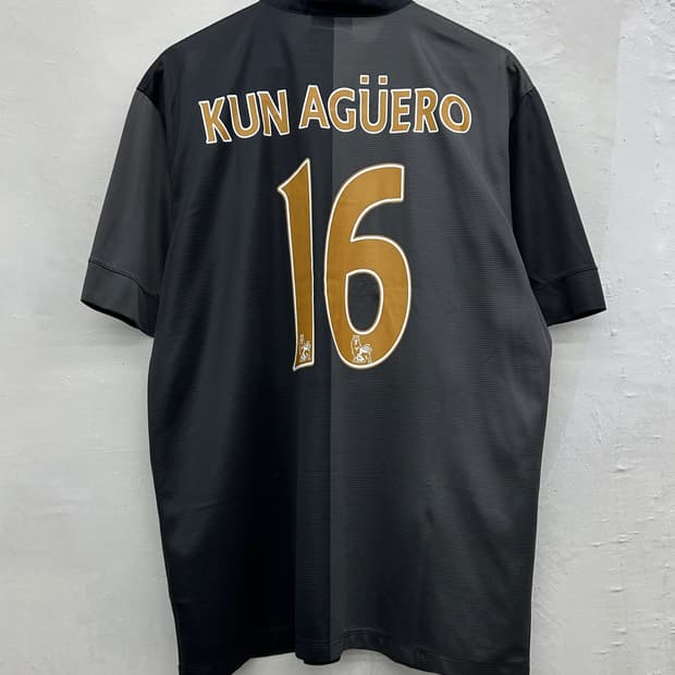 나이키 13-14 맨체스터 시티 어웨이 No.16 세르히오 아구에로