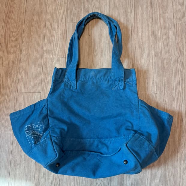 "Kapital" No.6 Blue Canvas Standard Bag