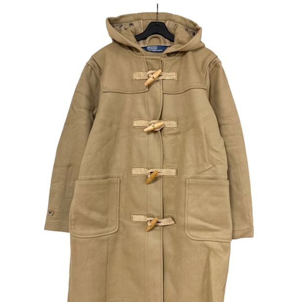 폴로 랄프로렌 베이지 더플 코트