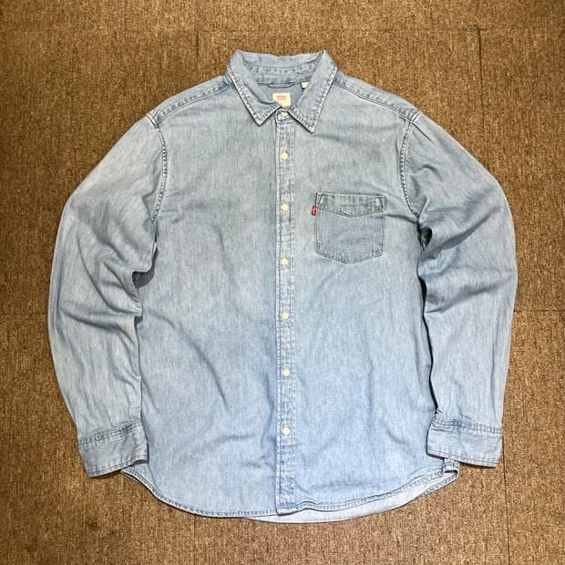 (L) Levi's 리바이스 데님 셔츠