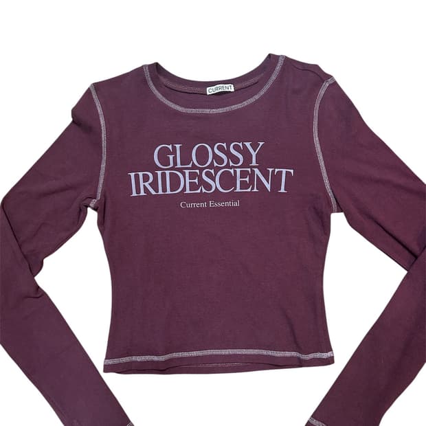 커렌트 긴팔 티셔츠