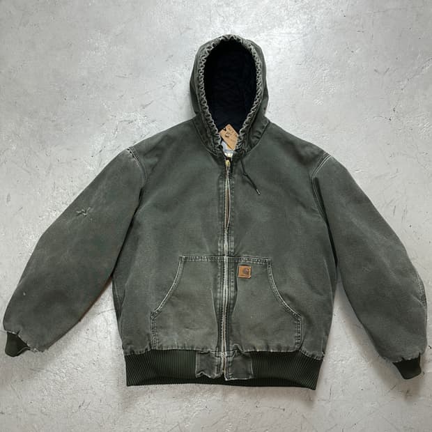 OG 칼하트 J130 액티브 자켓 칼하트 MOS 모스그린