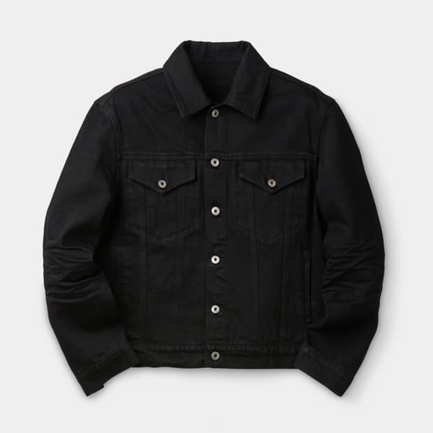 [M] 쿠어 데님트러커 블랙