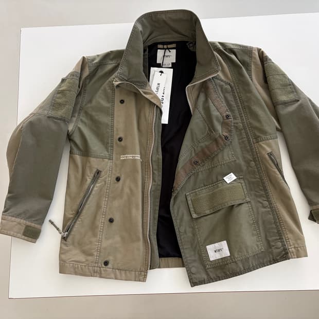 wtaps 더블탭스 dock jacket 