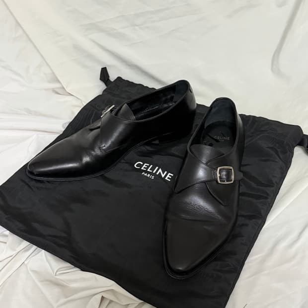 셀린느 에디슬리먼 자크노 버클 구두