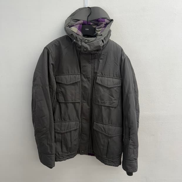 리바이스 후드 야상 점퍼 (XL)