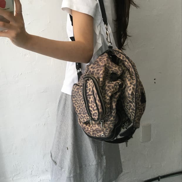 Alexander Wang 알렉산더 왕 레오파드 마르티 백팩
