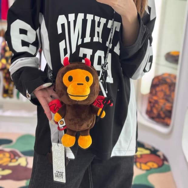 (오더) 베이프 베이비마일로 25FW 햄버거 모바일백