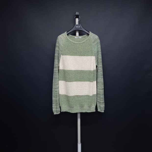 시스템옴므 춘추 보카시 니트 100.95