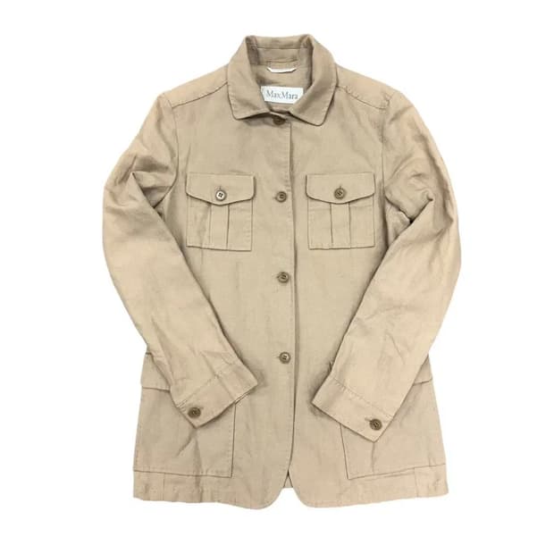 막스마라 여성 코튼자켓