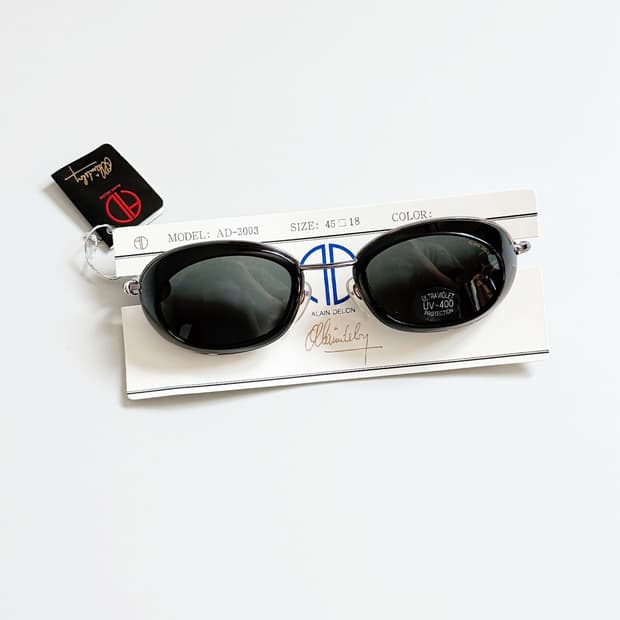 ALAIN DELON 알랭들롱 볼드 오벌 프레임 빈티지 선글라스