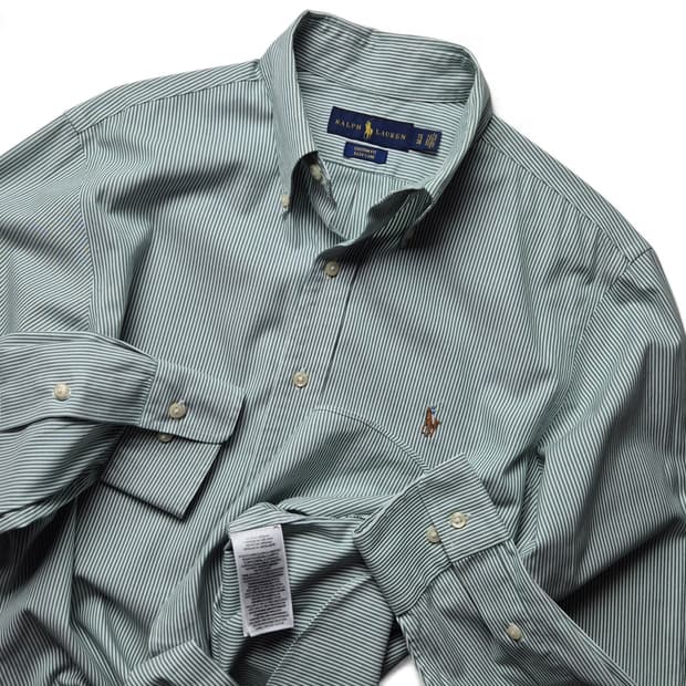 [M] 폴로 랄프로렌 이지케어 스트라이프 셔츠