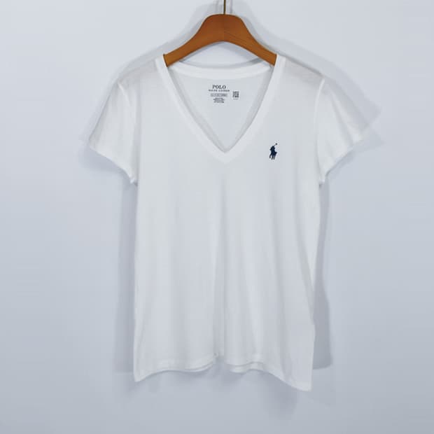 POLO RALPH LAUREN 브이넥티셔츠