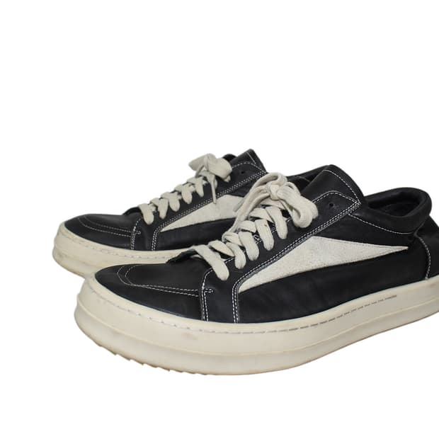 RICK OWENS 릭오웬스 빈티지 스니커즈 카프스킨 릭반스