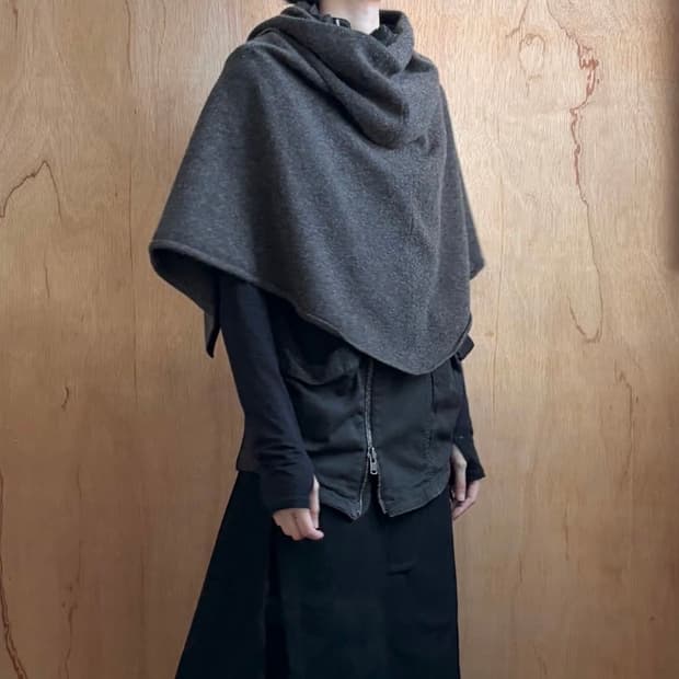 라드뮤지션 드레이프 머플러 스누드