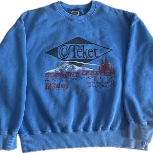 테켓 Teket 기모맨투맨 M사이즈