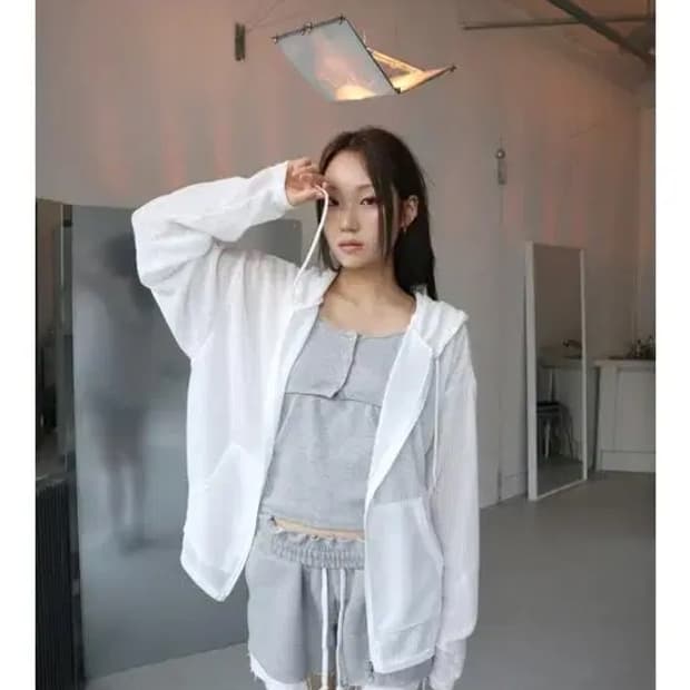 b3shop 비삼샵 여름 후드집업 beach hood zipup