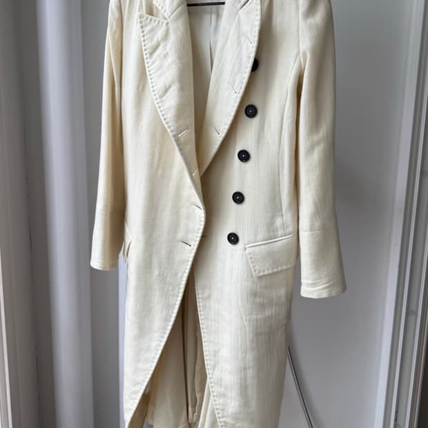 앤드뮐미스터 화이트 울코트