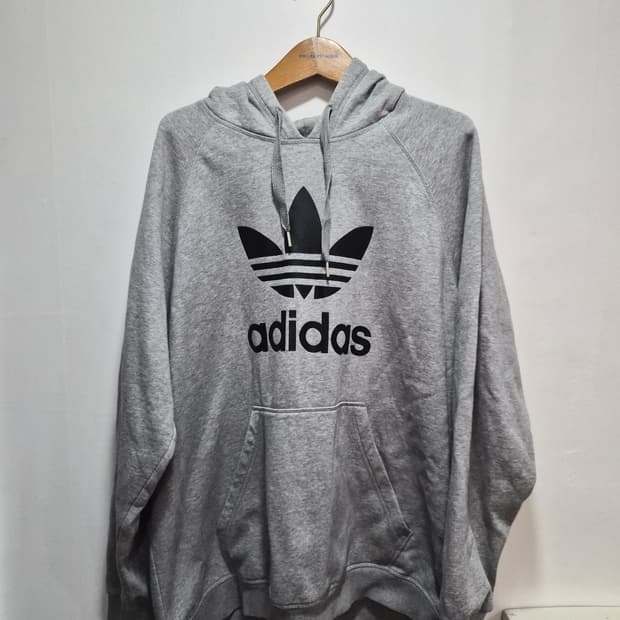 2XL) 아디다스 트레포일 로고 후드티 팝니다