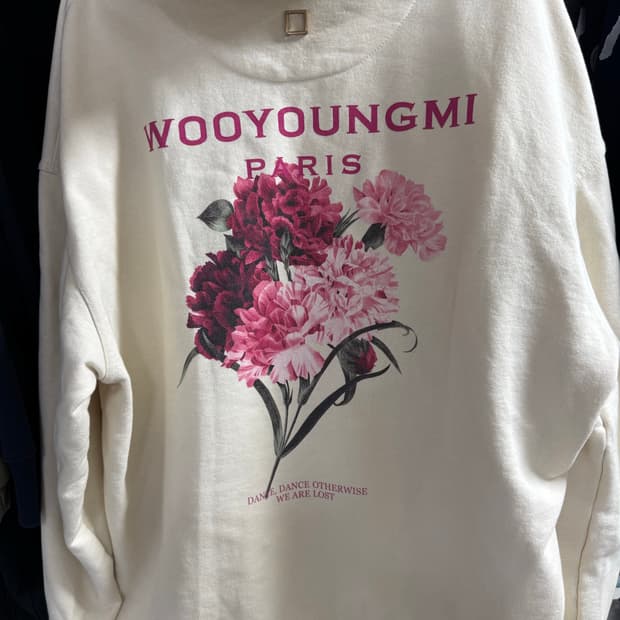 우영미 21ss 플라워 후드 50